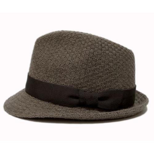 Borsalino ボルサリーノ 帽子 マニッシュハット B9893 ブラウン メンズ レディース | Borsalino | 05