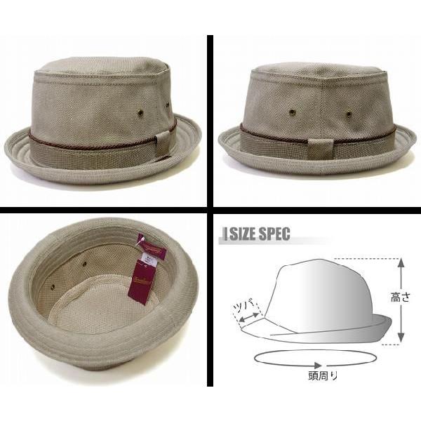 Borsalino　ボルサリーノ　ポークパイハット 　テラピンチ　BX519　ブラウン | Borsalino | 05