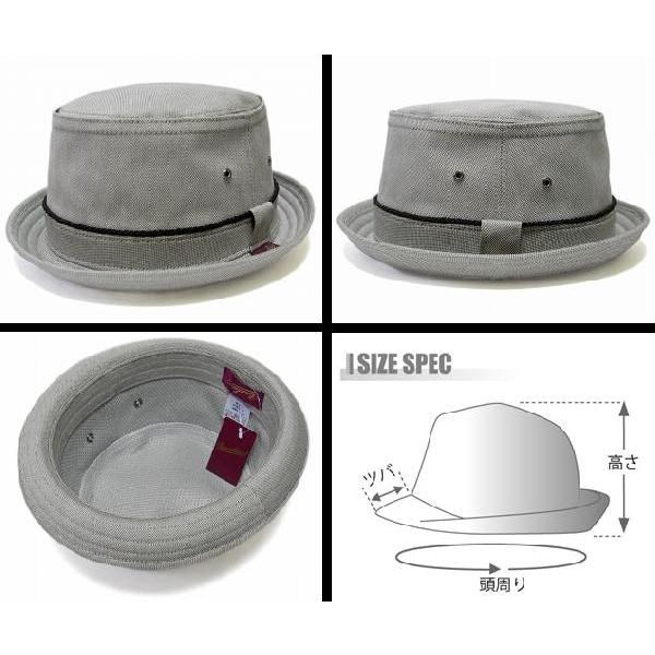 Borsalino　ボルサリーノ　 ポークパイハット 　テラピンチ　BX519　グレー | Borsalino | 05