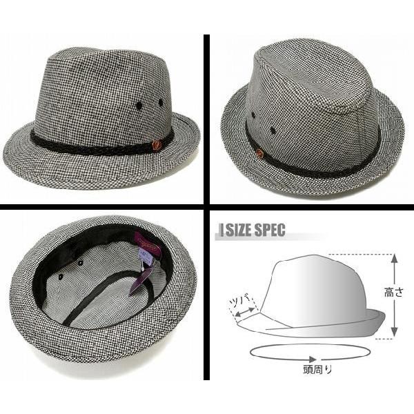 【送料無料】Borsalino（ボルサリーノ） カジュアルハット[ボルサリーノ型]（BX527）, ブラック | Borsalino | 05