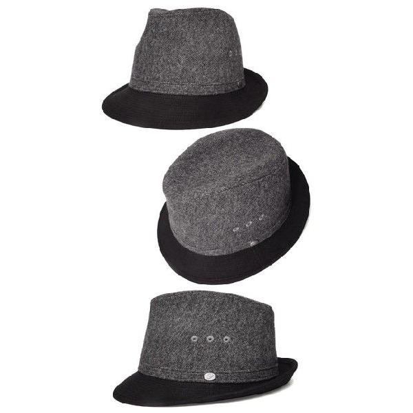 Borsalino ボルサリーノ ハット BS195 ブラウン グレー メンズ