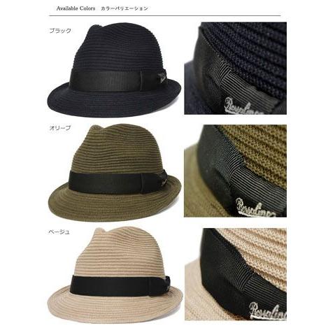 Borsalino　ボルサリーノ　マニッシュハット　B9874　ブラック　オリーブ　ベージュ | Borsalino | 03