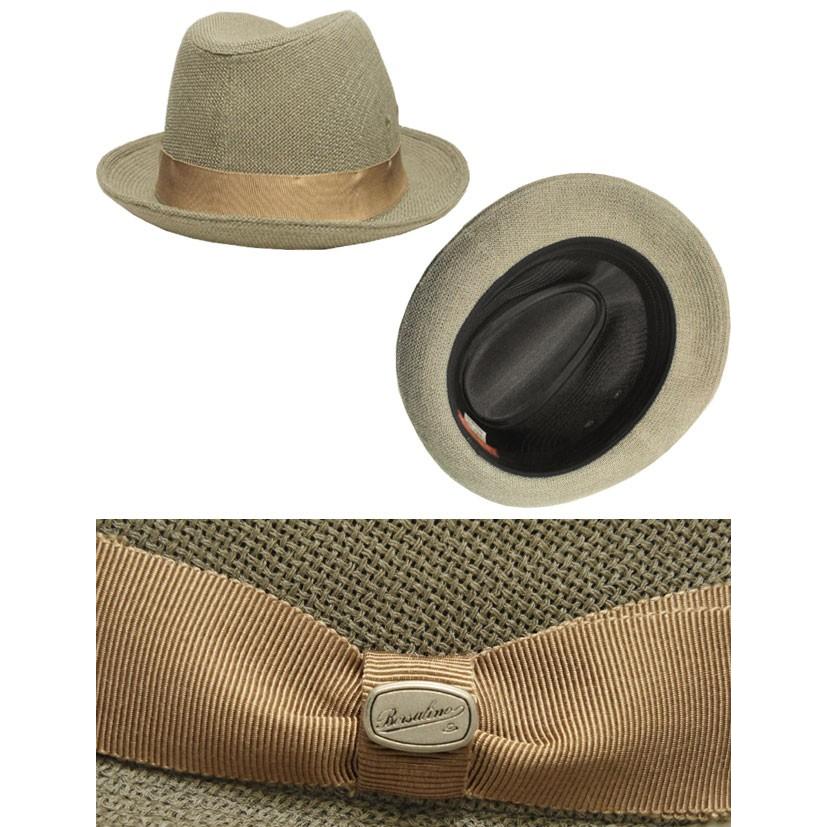 Borsalino　ボルサリーノ　マニッシュ　ハット　BS681　オリーブ　中折れ　リネトロン　紳士　メンズ | Borsalino | 02
