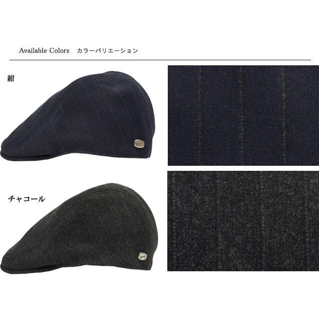 ボルサリーノ　Borsalino　カモノハシ　ハンチング　BS708　紺　チャコール　日本製 | Borsalino | 03