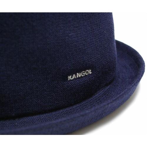 KANGOL カンゴール 帽子 ポークパイハット BAMBOO MOWBRAY Navy メンズ レディース｜prast｜04