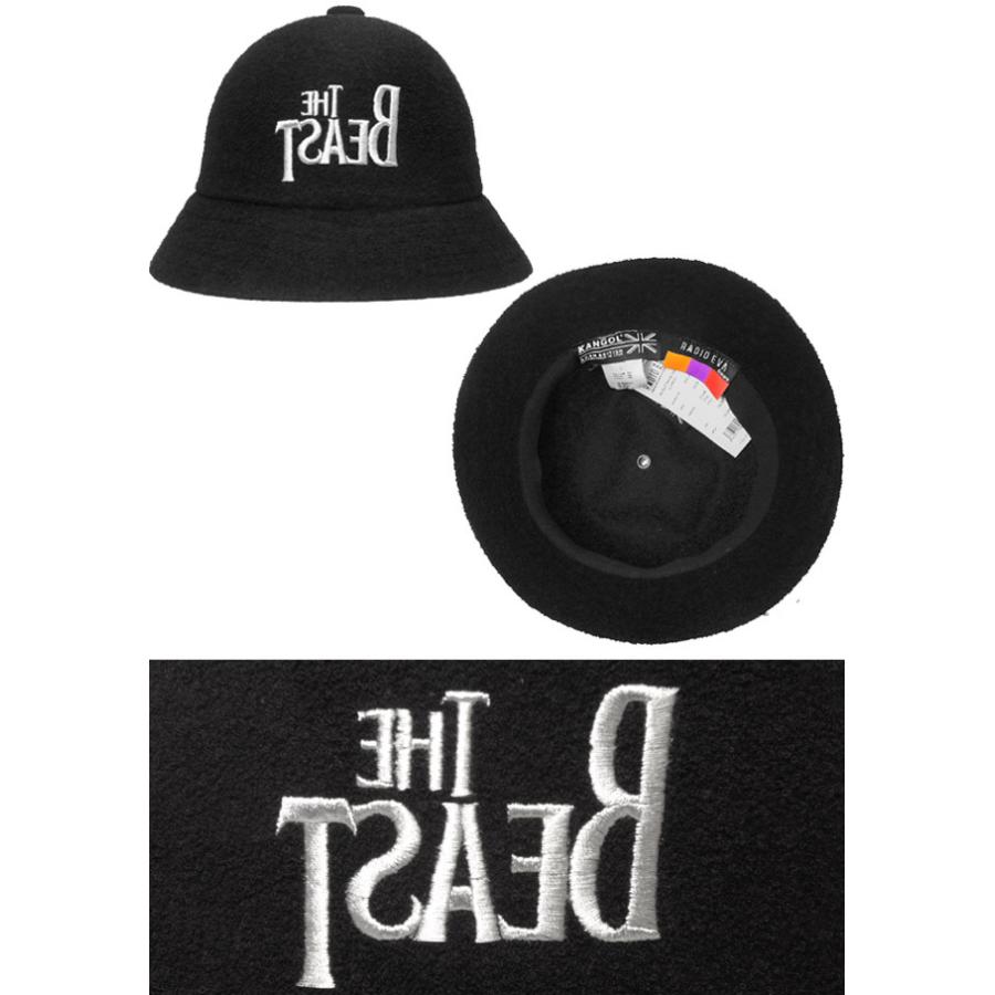 KANGOL（カンゴール） KANGOL RADIO EVA Bermuda Casual BLACK 新世紀