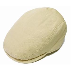 KANGOL（カンゴール） 帽子 ハンチング ORGANIC CANVAS CAP, Beige｜prast