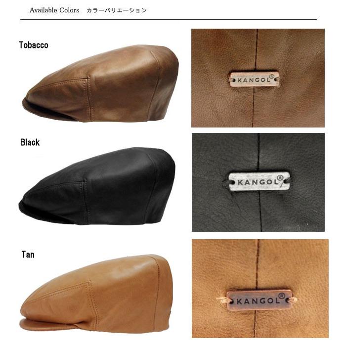 kangol leather cap