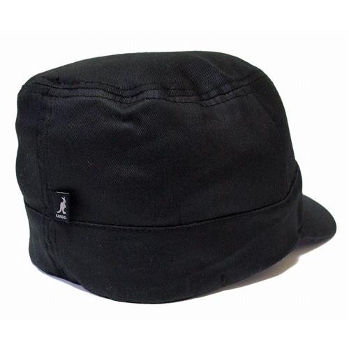 KANGOL（カンゴール） 帽子 ワークキャップ RAIN GARRISON ARMY CAP, Black｜prast｜05