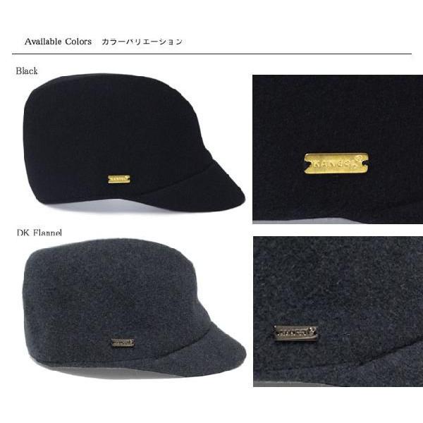 KANGOL（カンゴール） WOOL COLETTE ウールコレット Black DarkFlannel