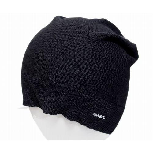 KANGOL　カンゴール　帽子　ニットキャップ　BAMBOO LONG PULL  ON　バンブー　ロング　プルオン　Black｜prast｜02