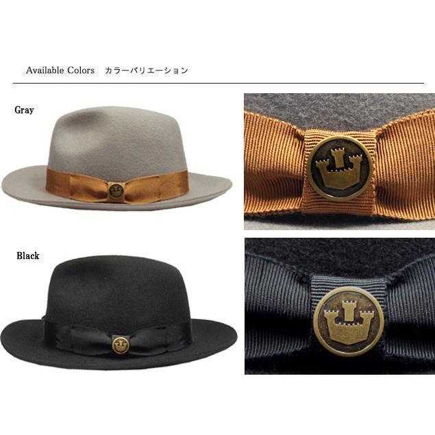 Goorin Brothers グーリンブラザーズ Norris ノリス Gray Black メンズ レディース｜prast｜04