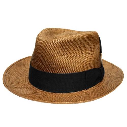 ベイリー Bailey TESSIER 186 154007 ANTIQUED SIENNA ストロー パナマ