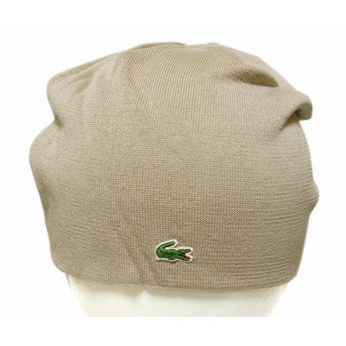 LACOSTE（ラコステ） 帽子 ワッチニットキャップ（L3718）, ベージュ｜prast｜03