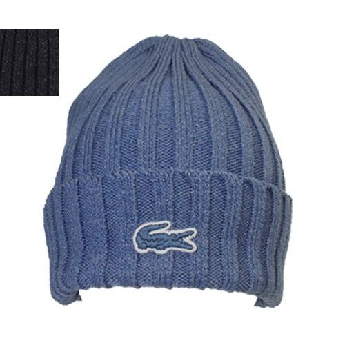 Lacoste ラコステ ニット帽 ワッチニット L1068 紺 黒 わに 紳士 婦人 メンズ レディース Prast 通販 Yahoo ショッピング