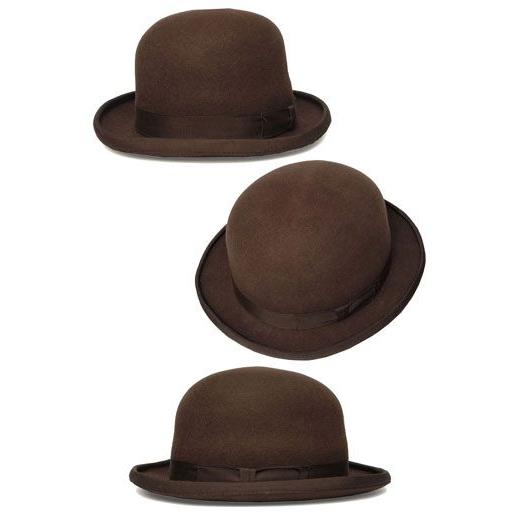 CHRISTYS　LONDON　クリスティーズロンドン　フェルトダービーハット　WOOL FELT DERBY　Brown　24270｜prast｜02