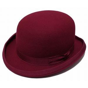 CHRISTYS LONDON クリスティーズ ロンドン フェルトダービーハット WOOL FELT DERBY Red 24270 メンズ レディース | Christies