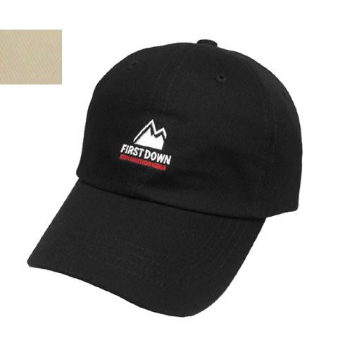 FIRST DOWN（ファーストダウン） FD EXS COTTON TWILL 6P CAP BLACK