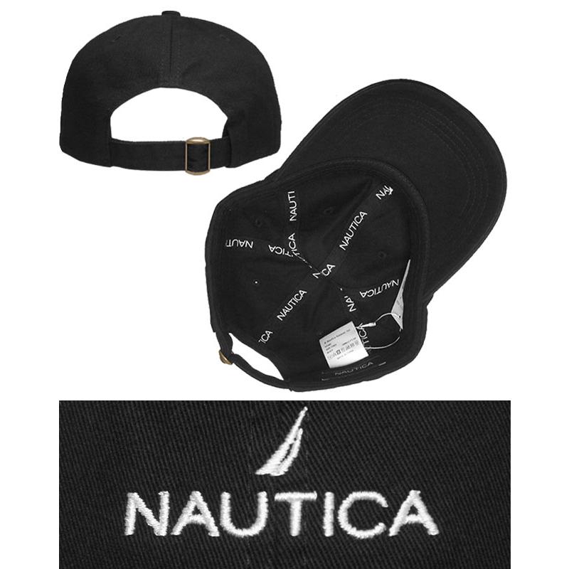 NAUTICA ノーティカ NT040 6P CAP BLACK NAVY コットンキャップ メンズ レディース 男女兼用 | NAUTICA | 02