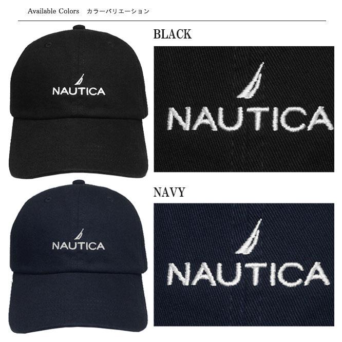 NAUTICA ノーティカ NT040 6P CAP BLACK NAVY コットンキャップ メンズ レディース 男女兼用 | NAUTICA | 03
