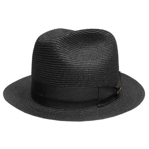STETSON（ステットソン） 帽子 STETSON SE032 ストローハット 黒