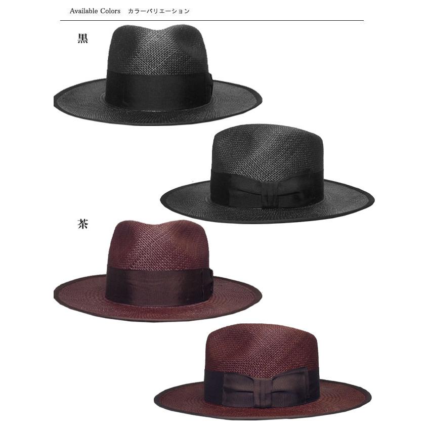 帽子 ステットソン STETSON SE656 Flat Whippet pa 黒 茶 パナマハット メンズ レディース エクアドル産の画像