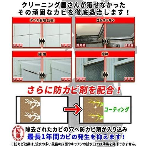カビ取り侍 ジェルタイプ 200g 風呂 部屋のゴムパッキン タイル目地 窓 防カビ KZJ200 PPOuap06a1jg20006