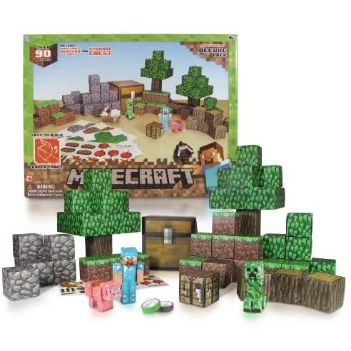 安心の定価販売 マインクラフト ペーパークラフト オーバーワールドデラックスセット 90pcs 送料込 Studiostodulky Cz