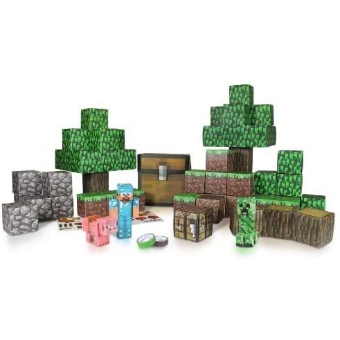 高質で安価 マインクラフト ペーパークラフト オーバーワールドデラックスセット 90pcs 日本全国送料無料 Studiostodulky Cz