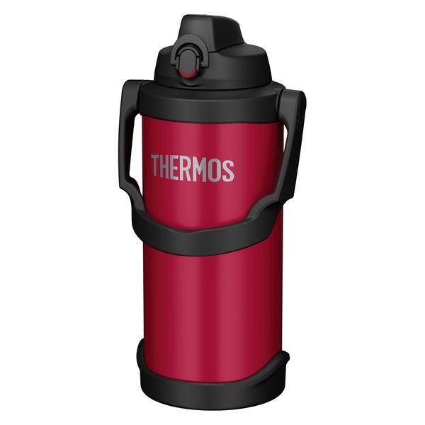 サーモス 真空断熱スポーツジャグ 美品 THERMOS サーモス 真空断熱スポーツジャグ 3.0L FJQ-3000 レッド 保冷
