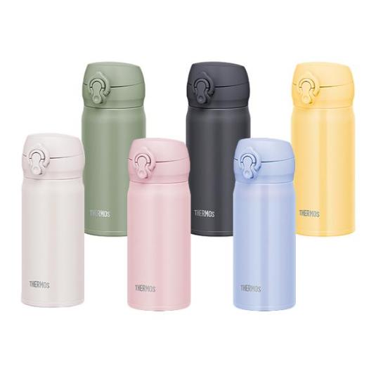 サーモス THERMOS 真空断熱ケータイマグ 350mL スモークブラック JNL356SMB ワンタッチボトル母の日 父の日 ギフト