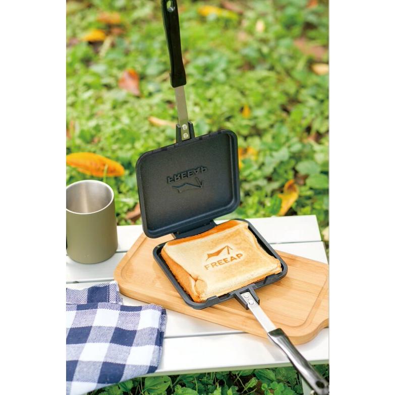K．Kホットサンドマルチパンブラック K-10544キャンプ用品