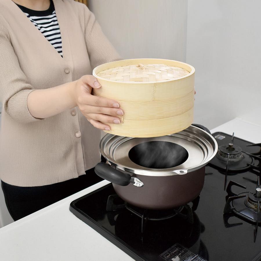 パークレーン 中華せいろ用 ステンレス受け台 K-10993 キッチン用品
