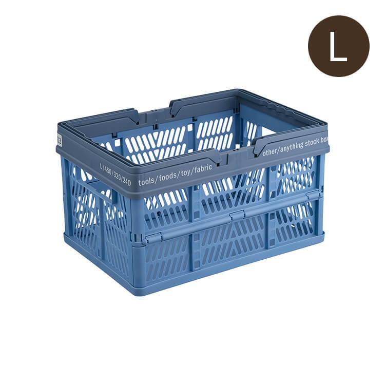 天馬 折りたたみバスケットl ブルー 取っ手付き 道具箱 おもちゃ箱 収納ボックス 工具箱 文房具箱 Diy 取っ手 アウトドア 工具入れ かわいい Pratique By Kk Paypayモール店 通販 Paypayモール