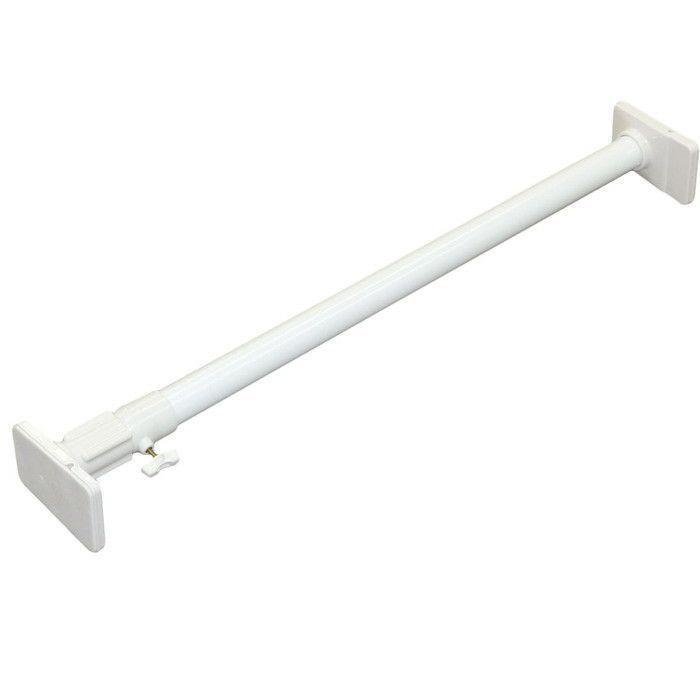 平安伸銅工業 強力 極太 タイプ 突っ張り棒 ホワイト 耐荷重70〜40kg