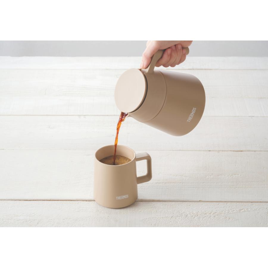 サーモス 真空断熱コーヒーサーバー 720ml カフェラテ TTF-720 CL