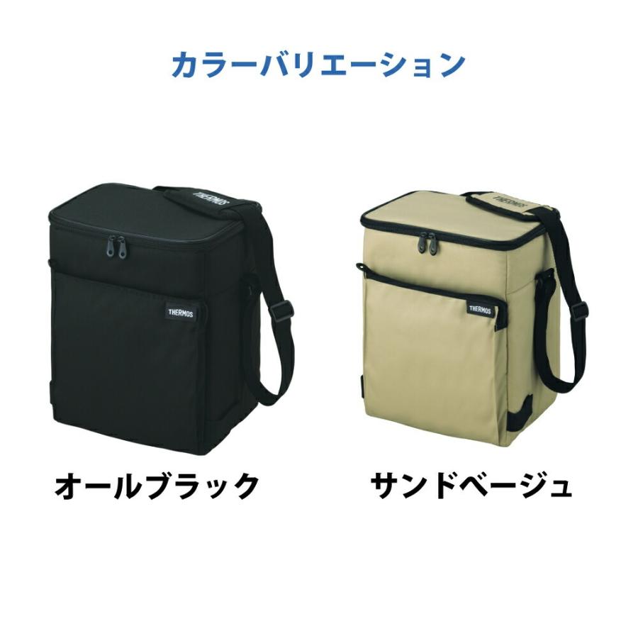 THERMOS サーモス ソフトクーラー RFD-0151 オールブラック サンド
