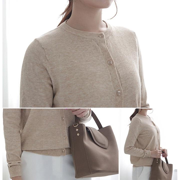 カーディガン ニット レディース セーター 長袖 カラバリ 色違い 着回し デイリー 定番 通勤 服 オフィス プラウ Prau ポイント消化 メール便可 P6030 Prau プラウ ヤフーショッピング店 通販 Yahoo ショッピング