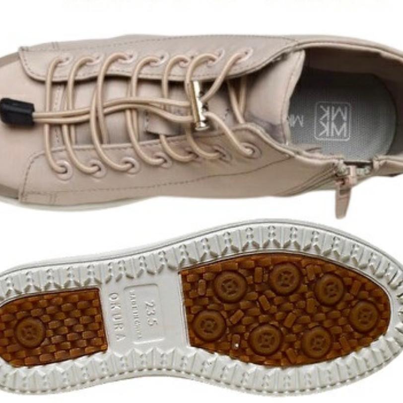 エムケー ミッシェル クラン MK MICHEL KLEIN 正規取り扱い店 レインシューズ レディース 防水スニーカー 軽い 通勤 409 | MK MICHEL KLEIN | 17