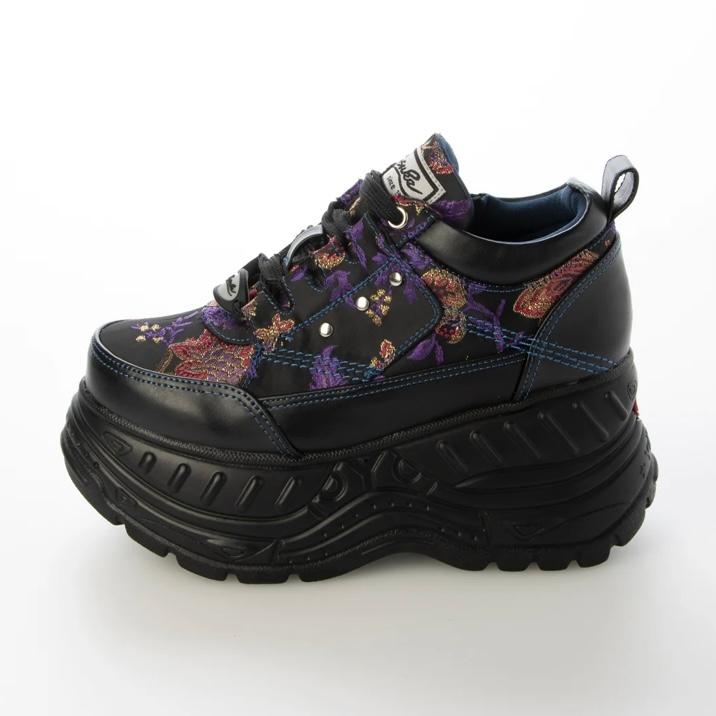 ヨースケ YOSUKE 正規取り扱い店 厚底スニーカー レディース 厚底フラット ライブ フェス コスプレ 4460010 | YOSUKE | 08