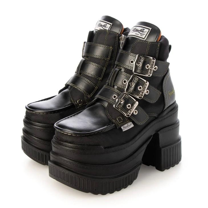 厚底ブーツ 地雷 Y2k グランジ ヨースケ YOSUKE（ヨースケ） YOSUKE