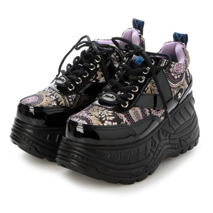 ヨースケ YOSUKE 正規取り扱い店 厚底スニーカー レディース 厚底フラット ライブ フェス コスプレ 4460003 | YOSUKE | 03