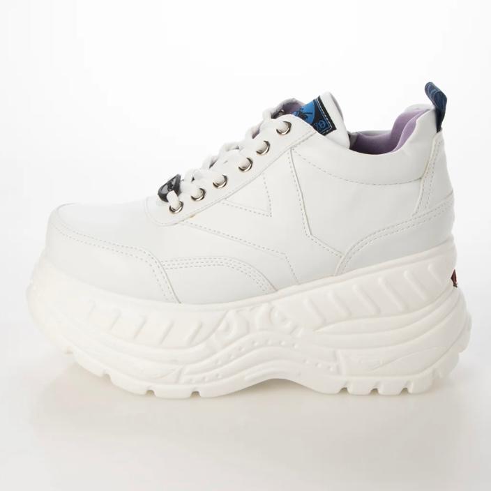 ヨースケ YOSUKE 正規取り扱い店 厚底スニーカー レディース 厚底フラット ライブ フェス コスプレ 4460003 | YOSUKE | 10