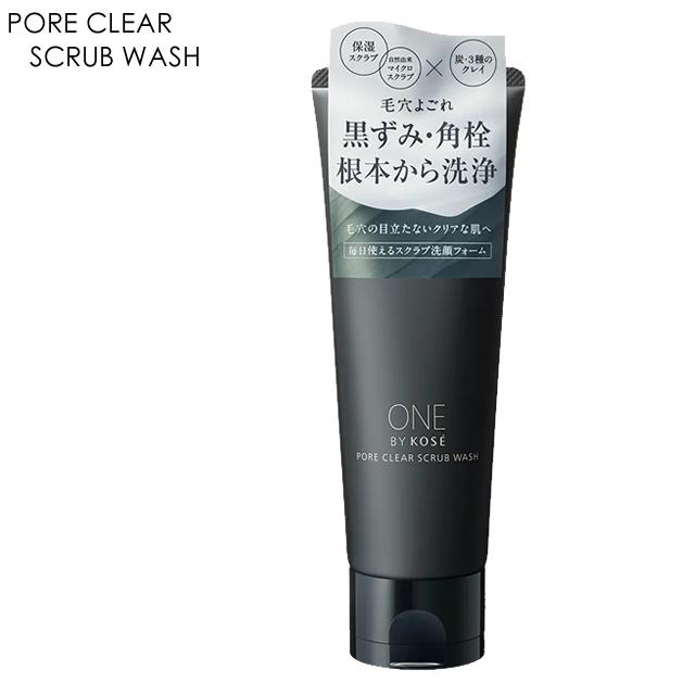 ONE BY KOSE（ワンバイコーセー） ポアクリア スクラブ ウォッシュ