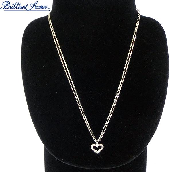 Brilliant Arrow（ブリリアントアロー） 2連 ネックレス オープン