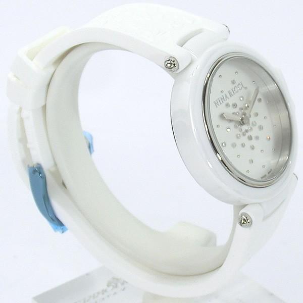 NINA RICCI（ニナ・リッチ） 腕時計 レディース N068001 ホワイト