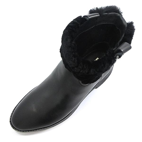 ●残り1点●fitflop/レザーアンクルブーツ/ショートブーツ/24.5㎝ ○残り1点○fitflop/レザーアンクルブーツ/ショートブーツ/24.5㎝