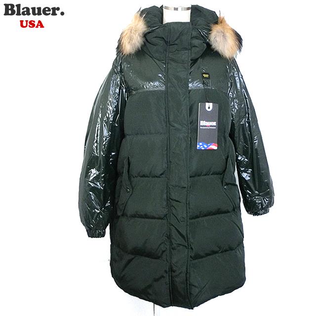 Blauer Usa ブラウアー レディース ダウン ジャケット ベンチコート リアルファー付 19wbldb 667 モスグリーン Vcs4908 3026 667 プレマ インポートマーケット 通販 Yahoo ショッピング