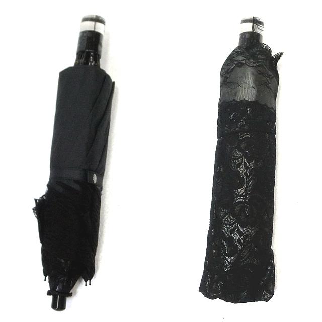新品 UVケア加工 上品 豪華2重レース 晴雨兼用折りたたみ傘 日傘 雨傘 sr002sh_01.jpg