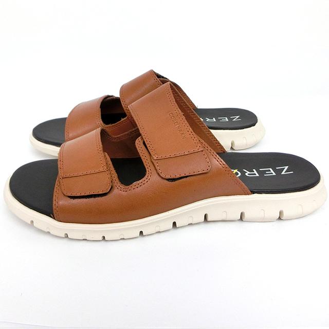 Cole Haan コールハーン メンズ 靴 ゼログランド スライド サンダル マルチストラップ C British Tan レザー 最高の履き心地 Vcs5028 C プレマ インポートマーケット 通販 Yahoo ショッピング